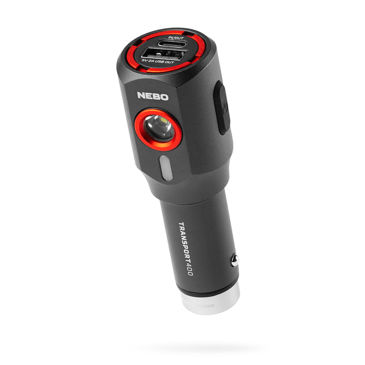 NEBO Transport 400 Car Charger & Torch