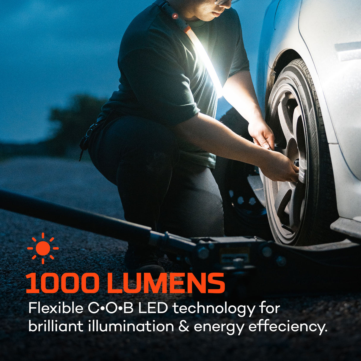 Nebo Bando 1K Flexible Rechargeable LED Automotive Work Light