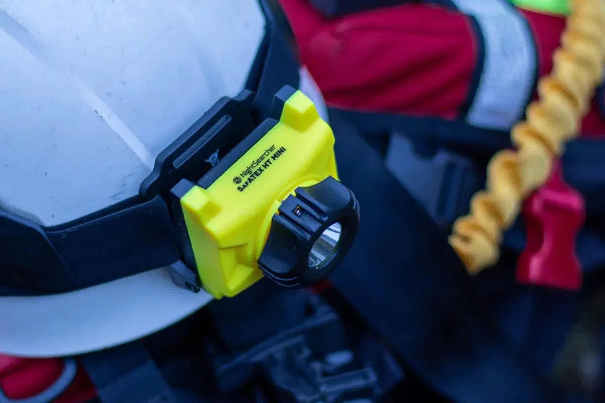 NightSearcher SAF ATEX HT Mini Intrinsically Safe LED Head Torch