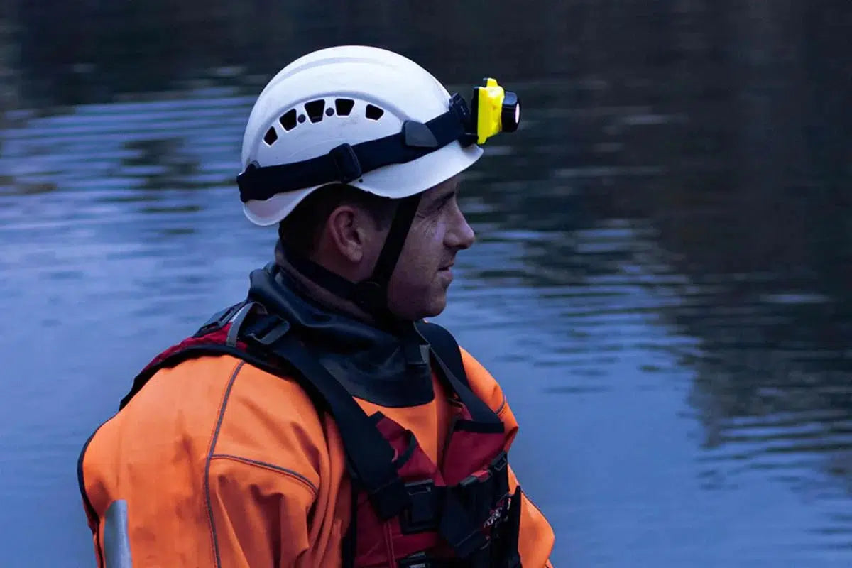 NightSearcher SAF ATEX HT Mini Intrinsically Safe LED Head Torch