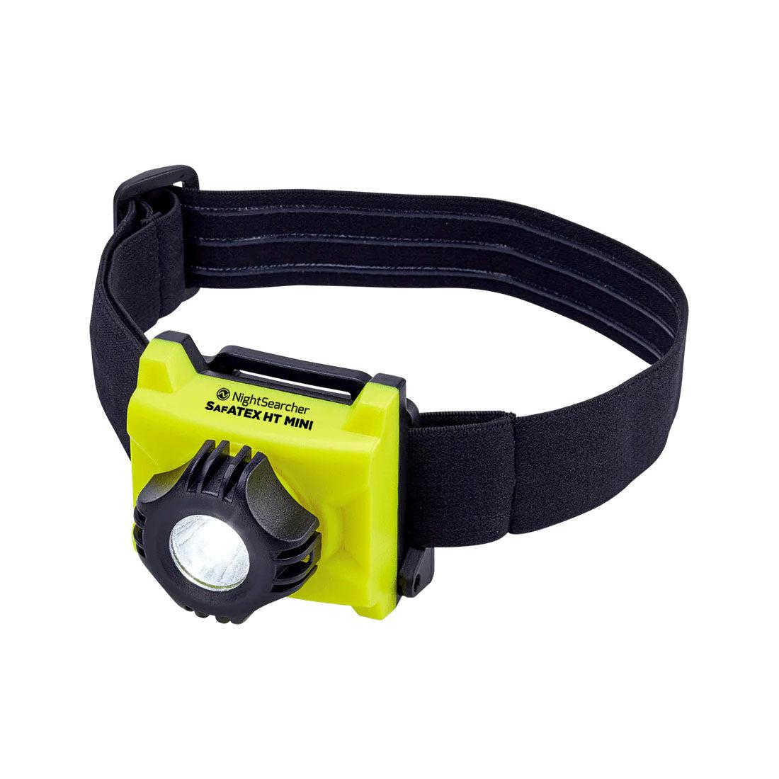 NightSearcher SAF ATEX HT Mini Intrinsically Safe LED Head Torch