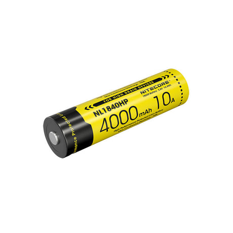 Nitecore 10 A High Discharge 18650 4000 mAh Lithium-ion Protected Battery (NL1840HP)