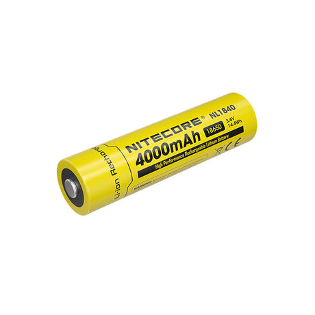 Nitecore 18650 3.6 V, 4000 mAh Lithium-ion Protected Battery (NL1840)