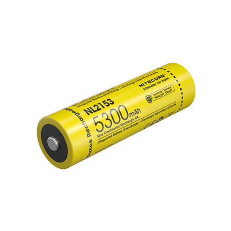 Nitecore 21700 3.6 V, 5300 mAh Lithium-ion Protected Battery (NL2153)