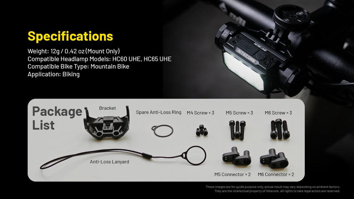 Nitecore BM06 Bike Mount