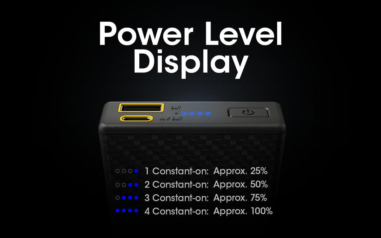 Nitecore CARBO 20000 USB-C 20000 mAh Power Bank