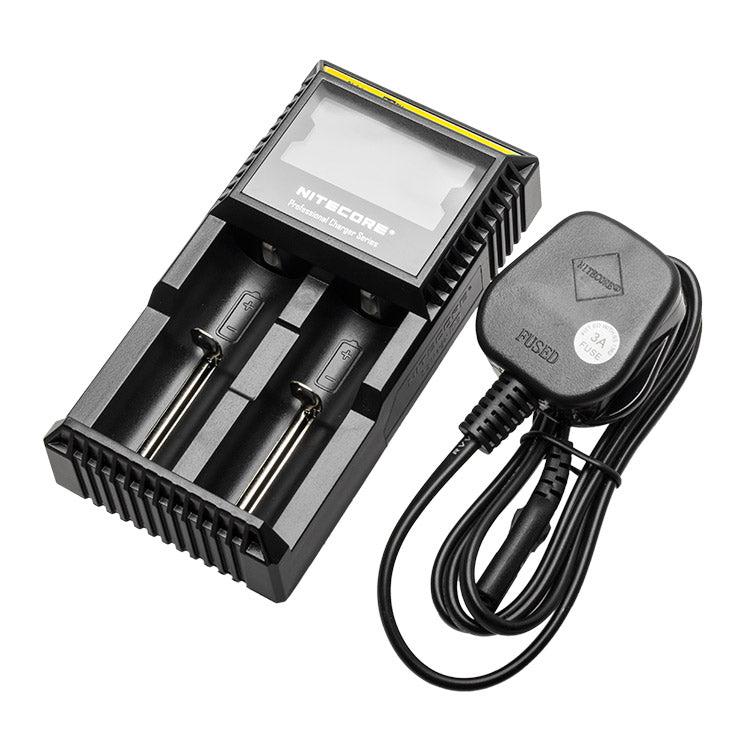 Nitecore Digicharger D2EU Two Bay Battery Charger