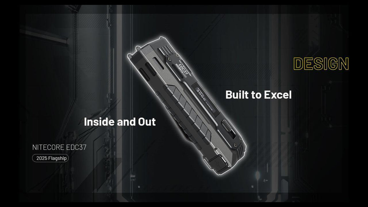 Nitecore EDC37 Rechargeable LED Torch