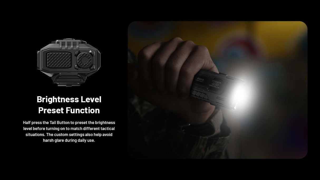 Nitecore EDC37 Rechargeable LED Torch