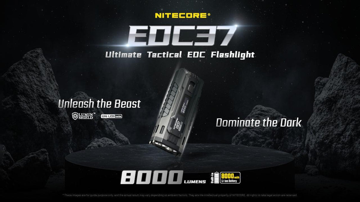 Nitecore EDC37 Rechargeable LED Torch