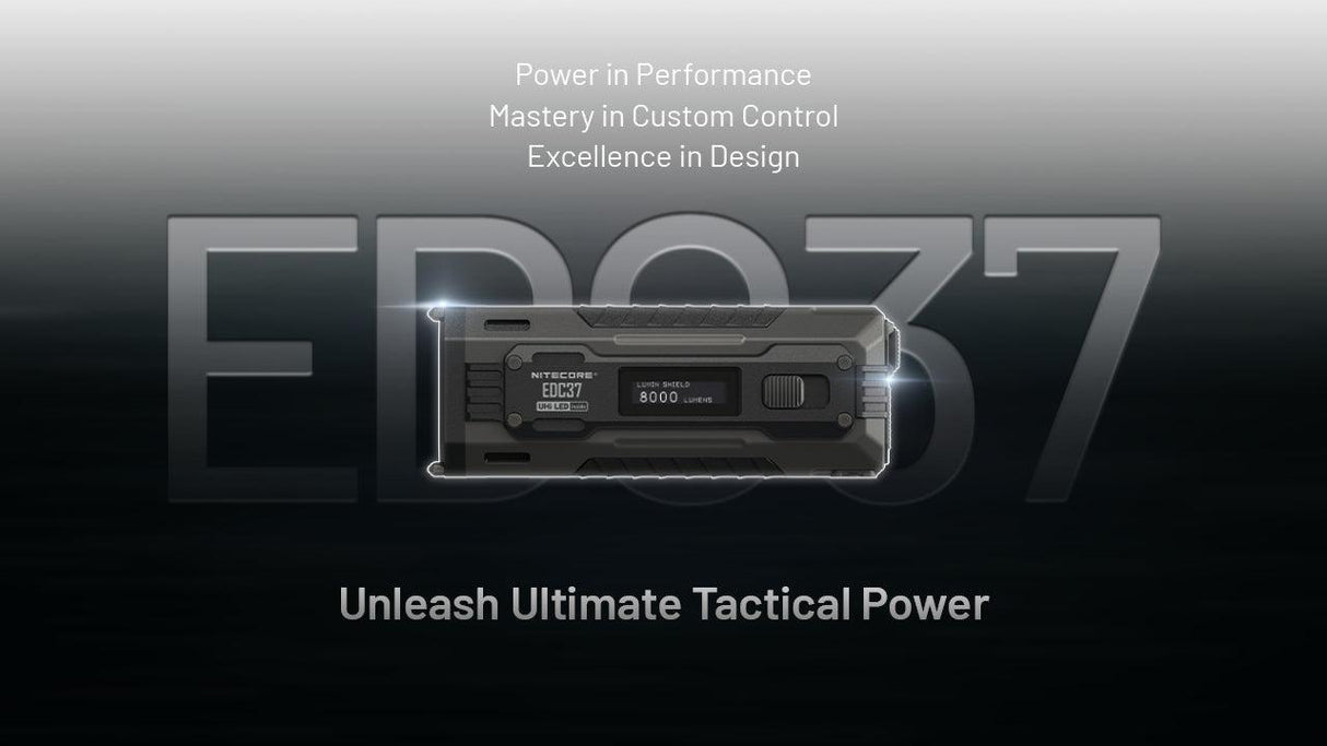 Nitecore EDC37 Rechargeable LED Torch