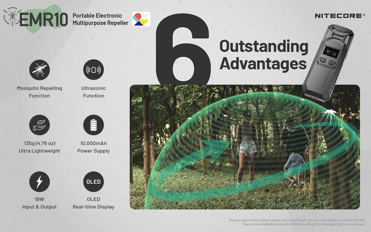 Nitecore EMR10 Multipurpose Electronic Repeller