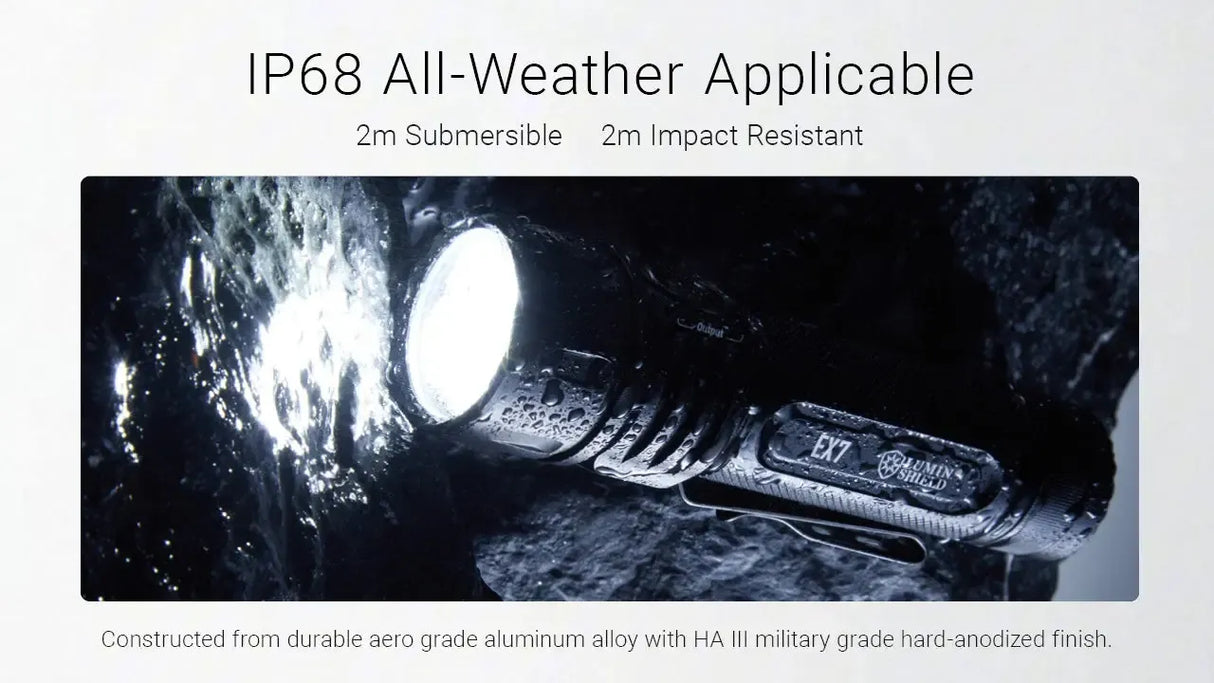 Nitecore EX7 Rechargeable LED Torch