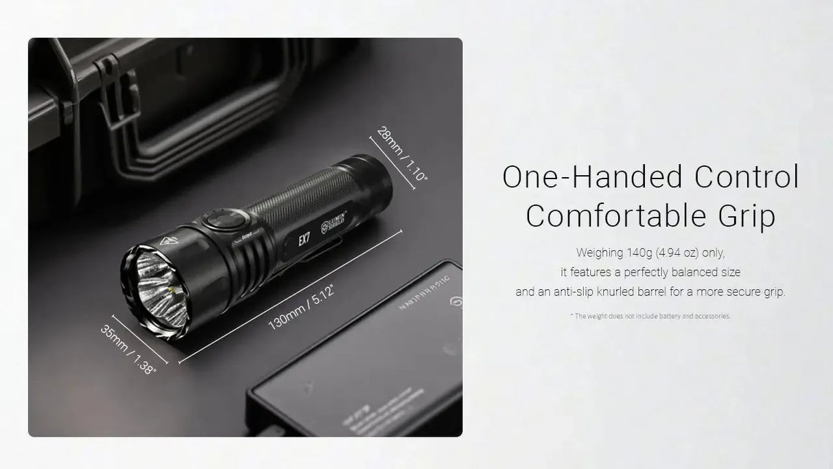 Nitecore EX7 Rechargeable LED Torch