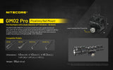 Nitecore GM02 Pro Gun Mount