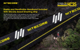 Nitecore HC35 Rechargeable LED Head Torch