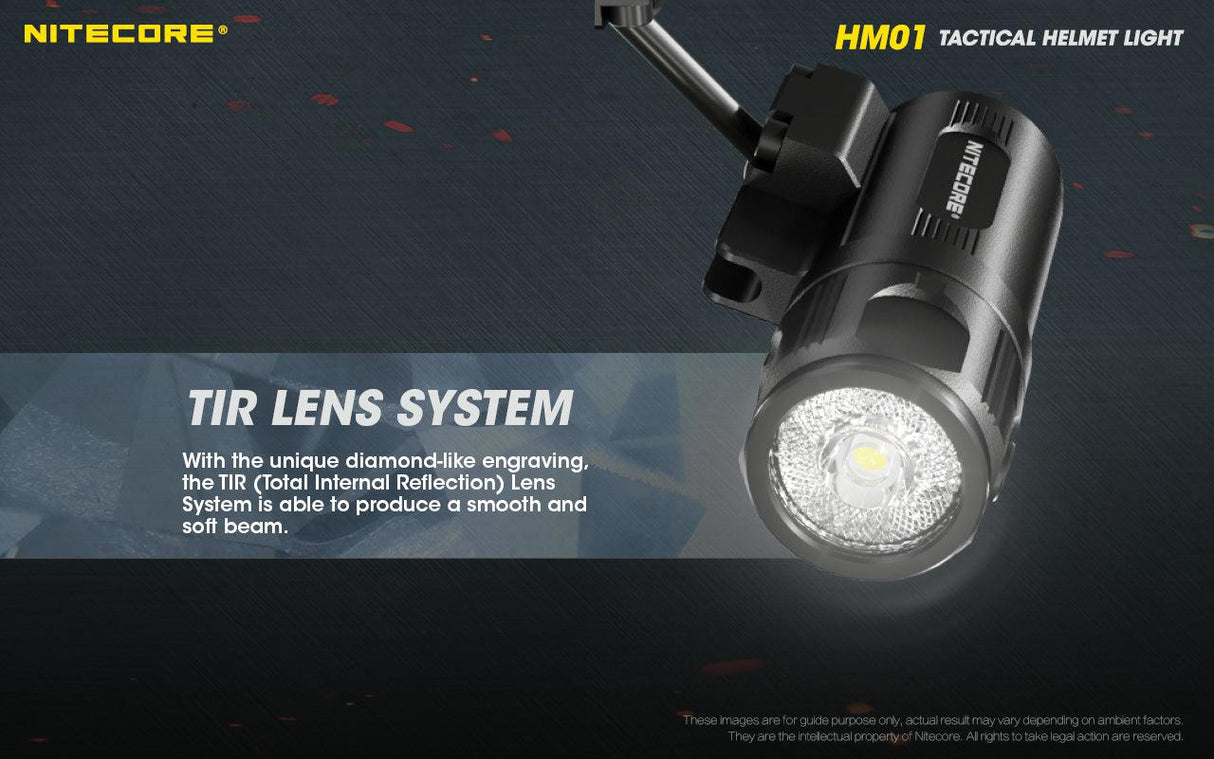 Nitecore HM01 Tactical Helmet Light