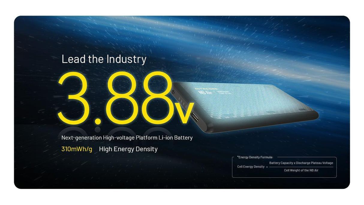 Nitecore NB Air USB-C 5000 mAh Power Bank