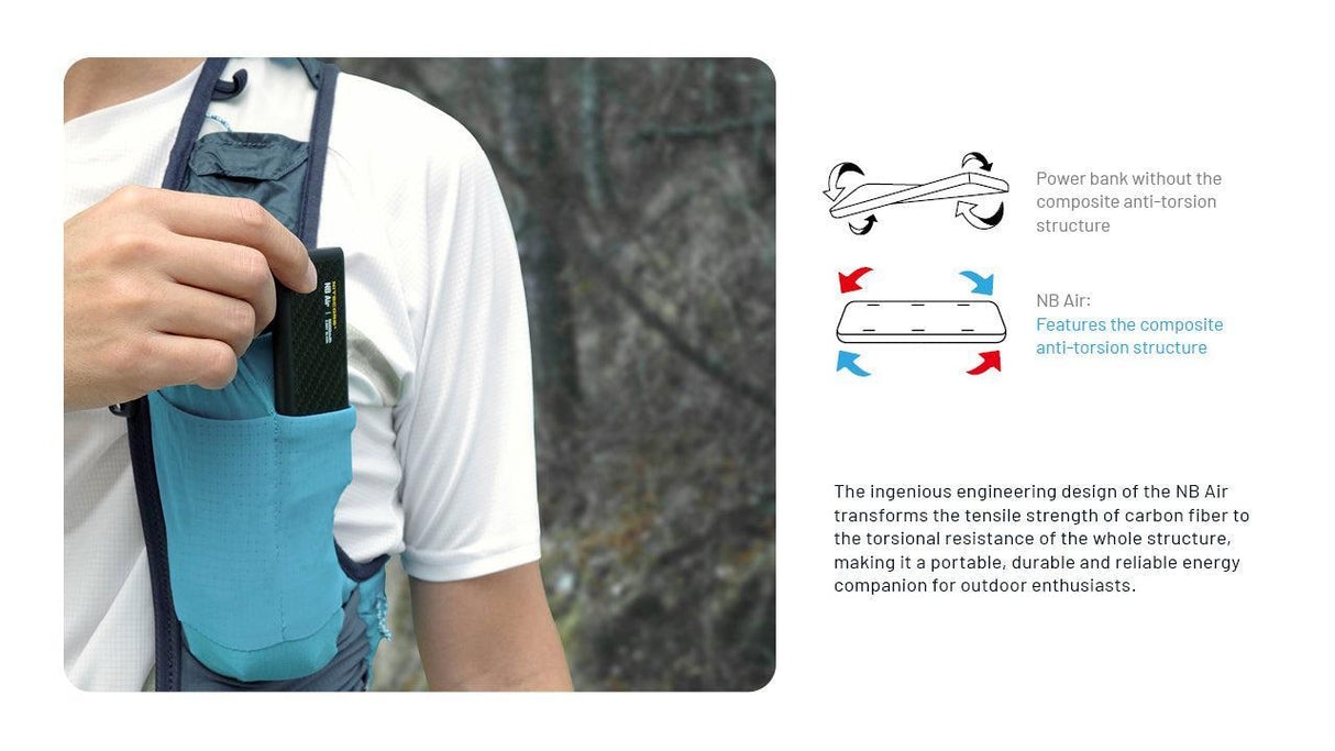 Nitecore NB Air USB-C 5000 mAh Power Bank