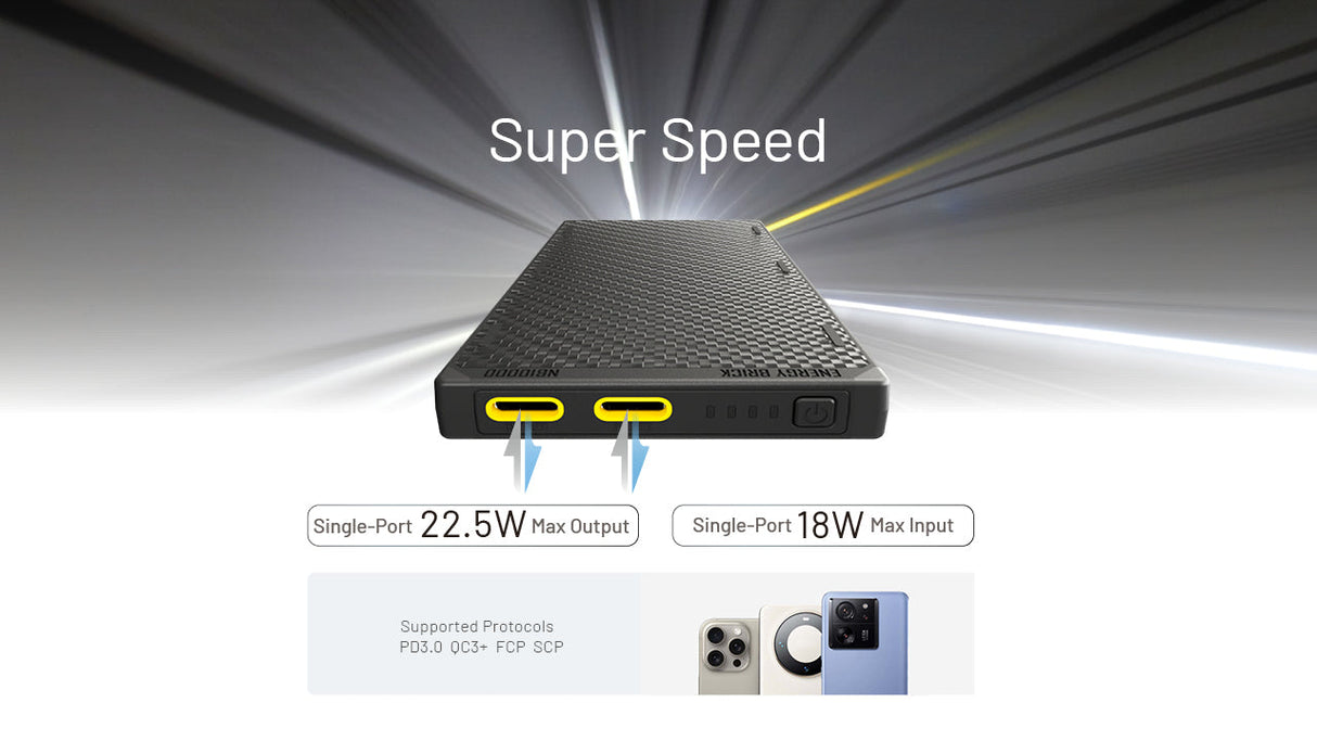 Nitecore NB10000 GEN 3 USB-C 10000 mAh Power Bank