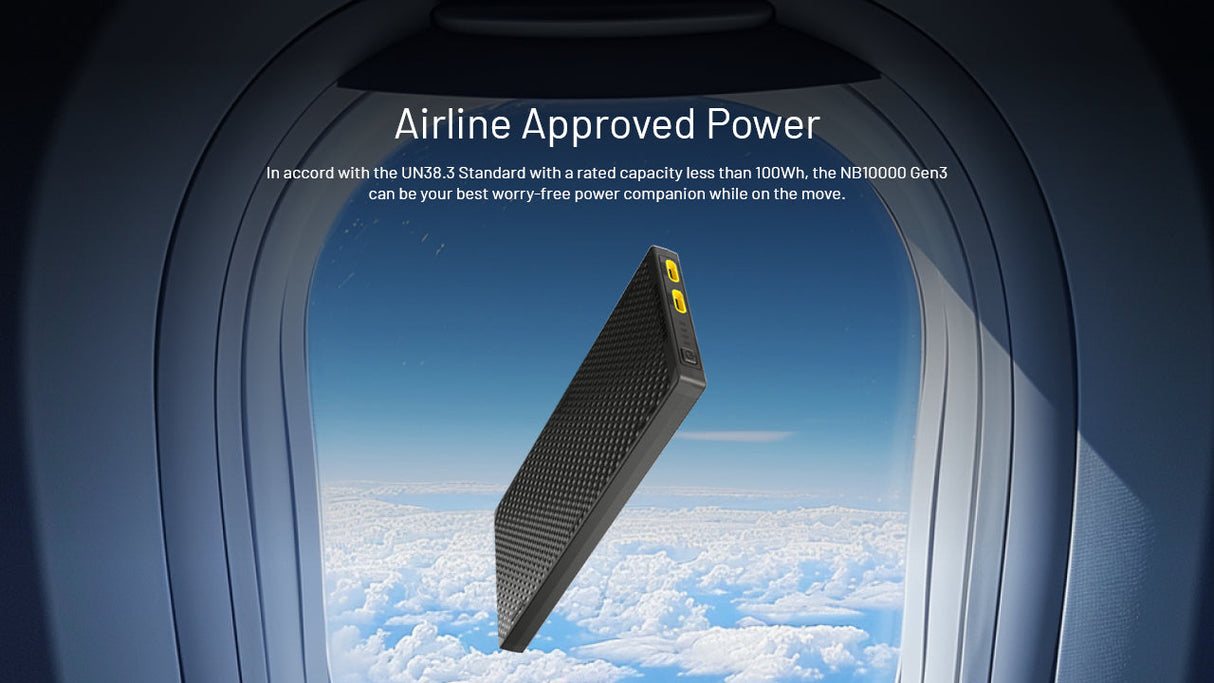 Nitecore NB10000 GEN 3 USB-C 10000 mAh Power Bank