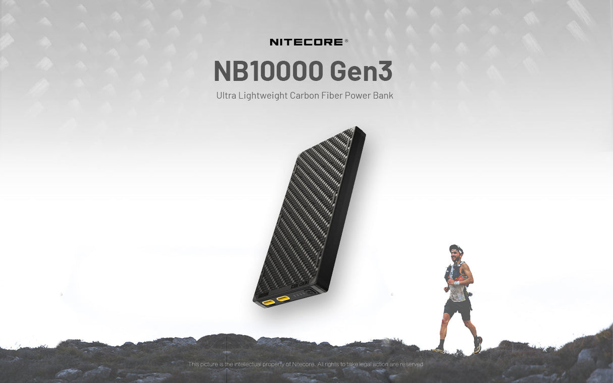 Nitecore NB10000 GEN 3 USB-C 10000 mAh Power Bank