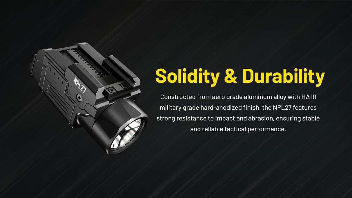 Nitecore NPL27 Compact Tactical Light