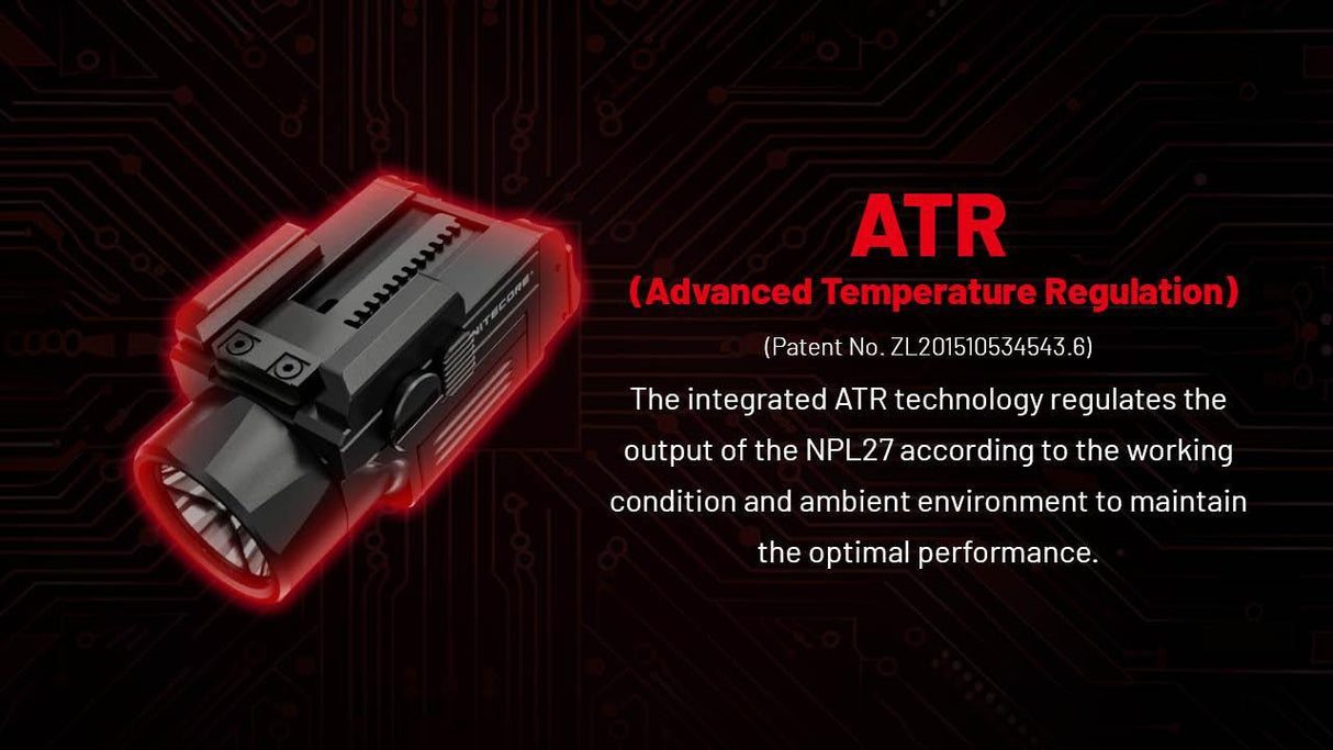 Nitecore NPL27 Compact Tactical Light