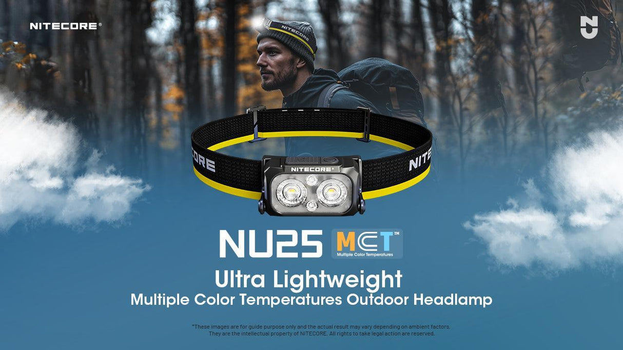 Nitecore NU25 MCT Rechargeable LED Head Torch