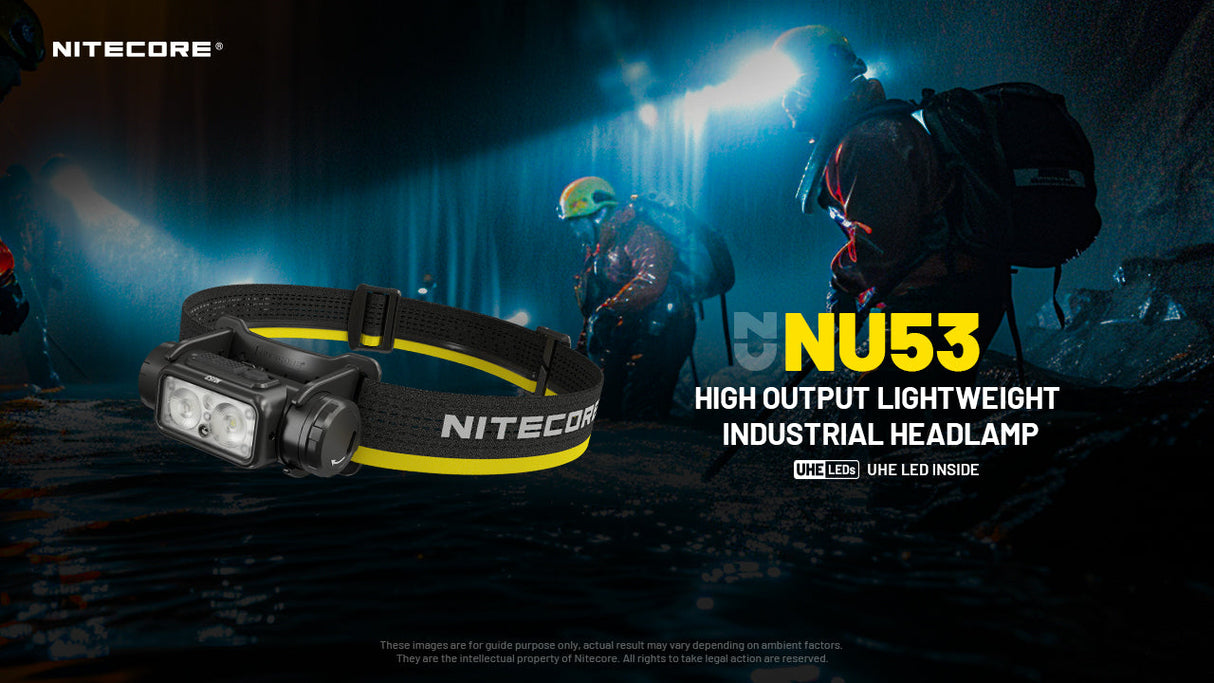 Nitecore NU53 Rechargeable LED Head Torch