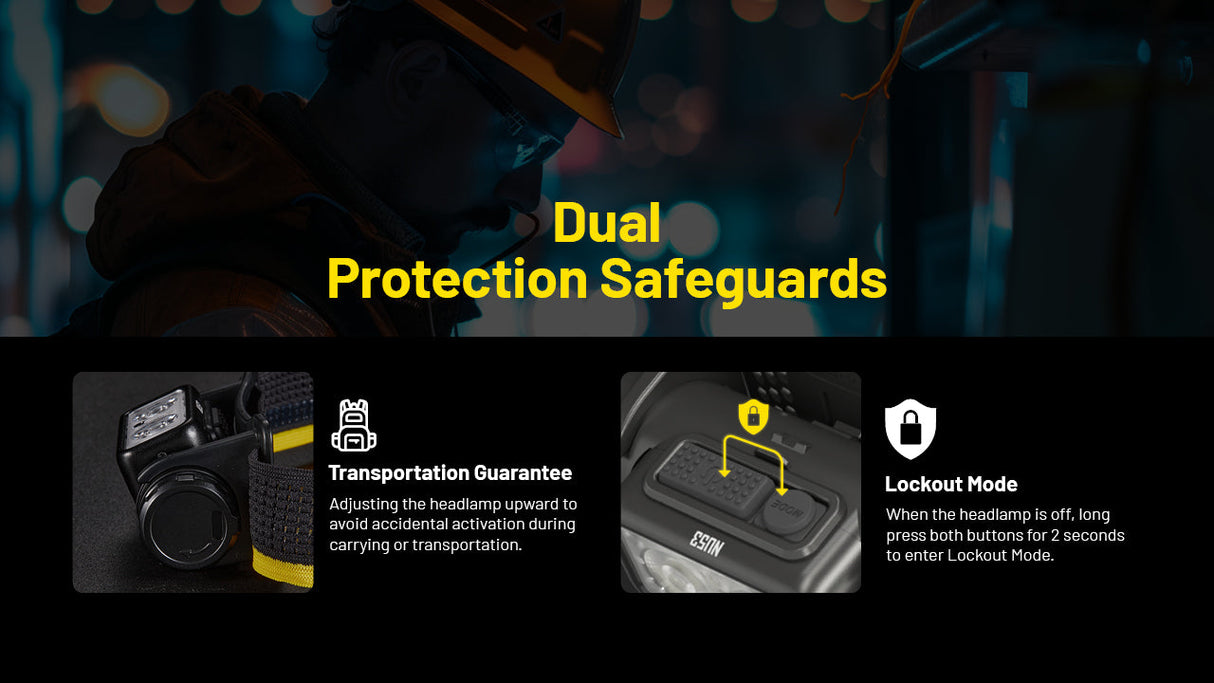 Nitecore NU53 Rechargeable LED Head Torch