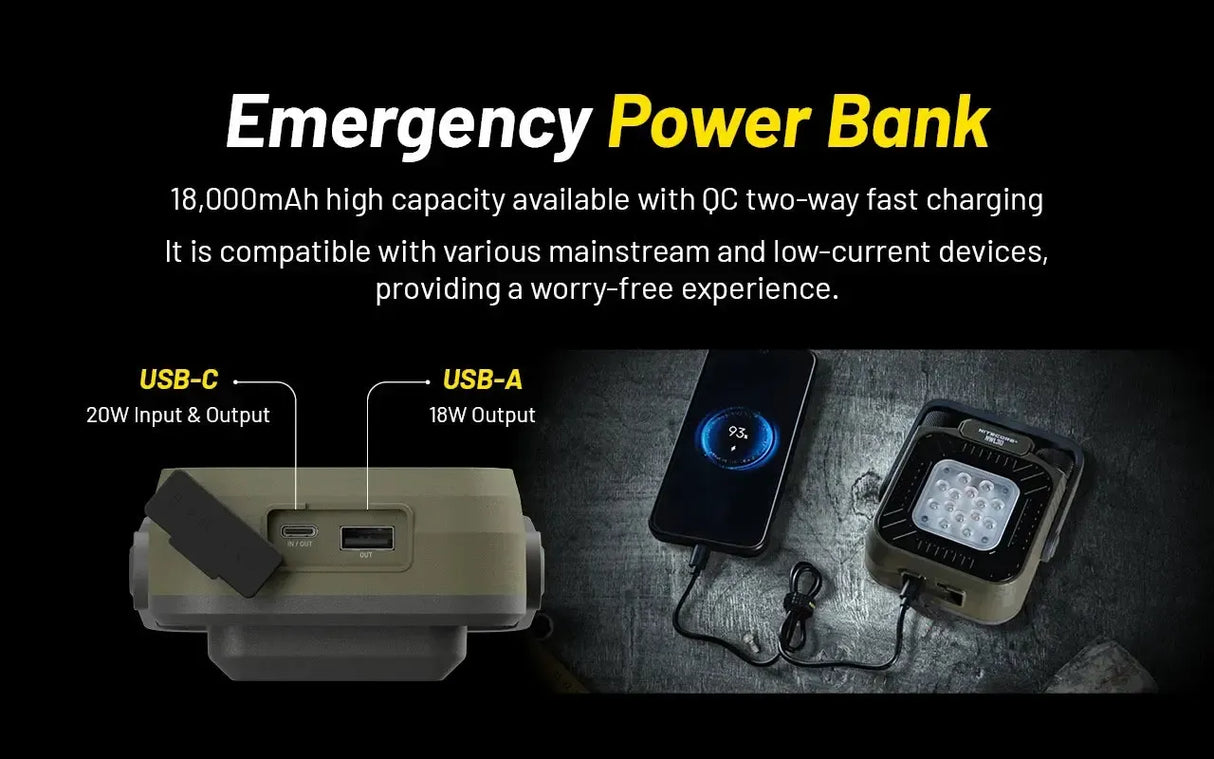 Nitecore NWL30 3-in-1 Outdoor Work Light