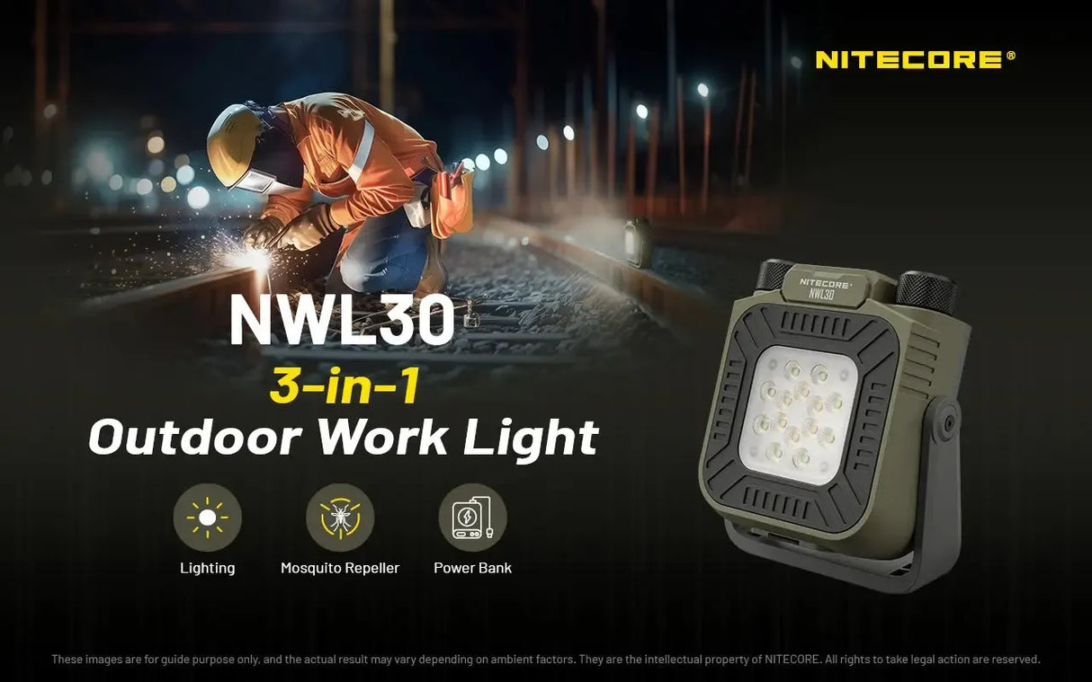 Nitecore NWL30 3-in-1 Outdoor Work Light