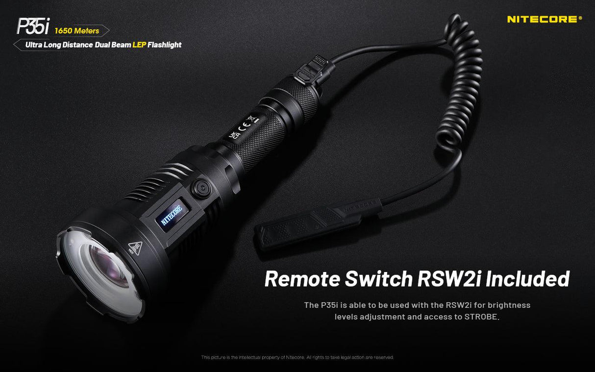 Nitecore P35i Rechargeable LED & LEP Torch