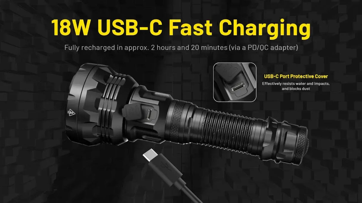 Nitecore P40 Rechargeable LED & LEP Torch