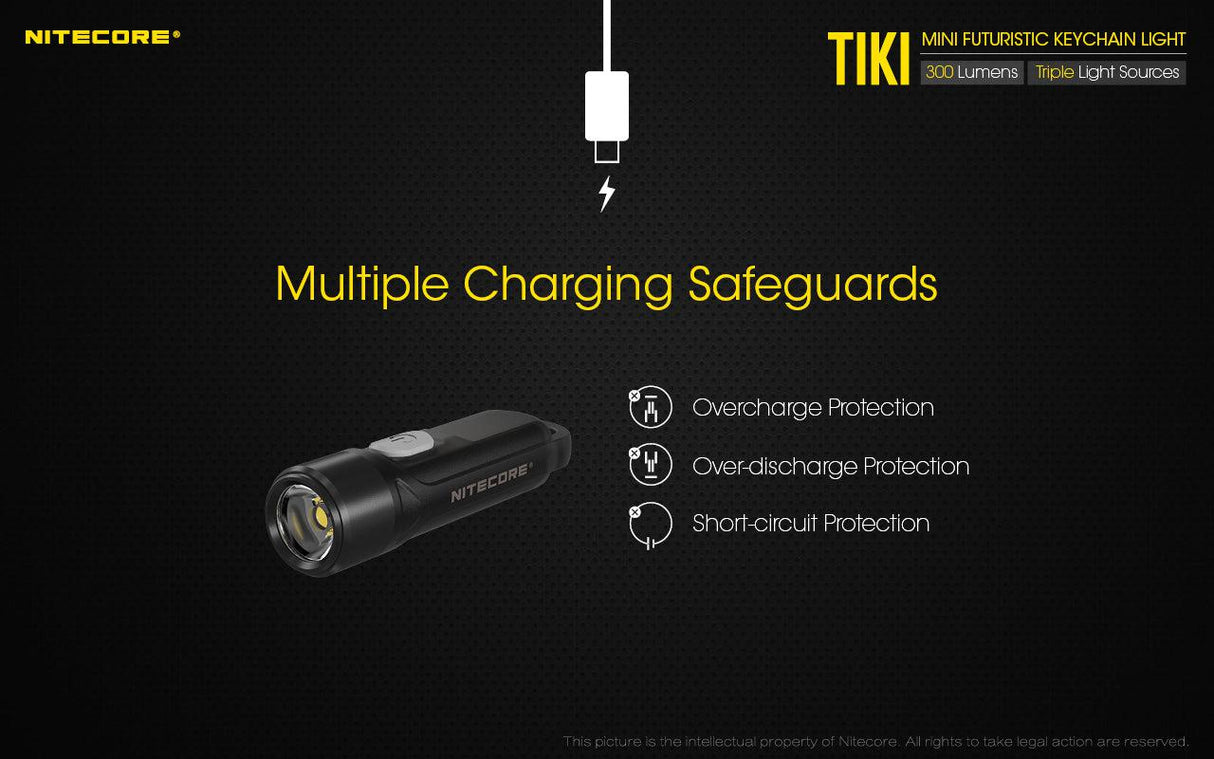 Nitecore TIKI LE Rechargeable LED Key Ring Torch