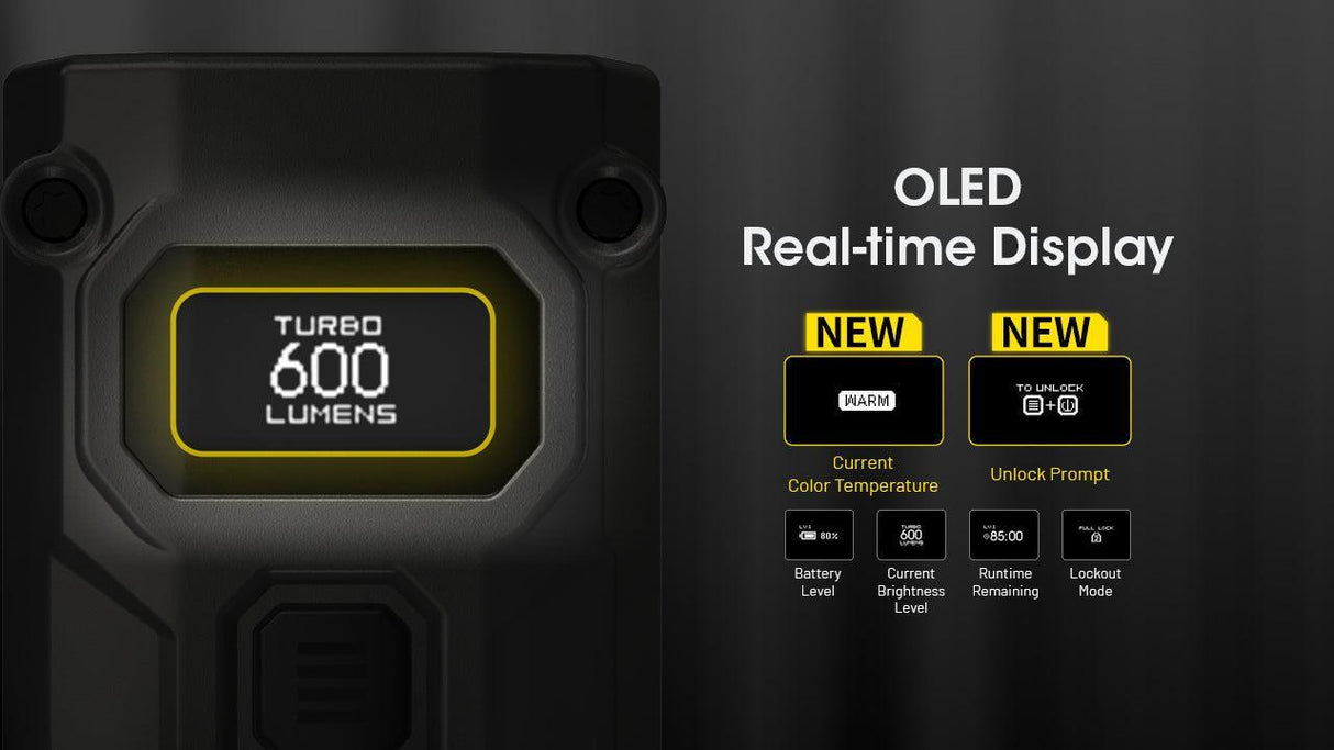 Nitecore TINI 3 Rechargeable LED Key Ring Torch