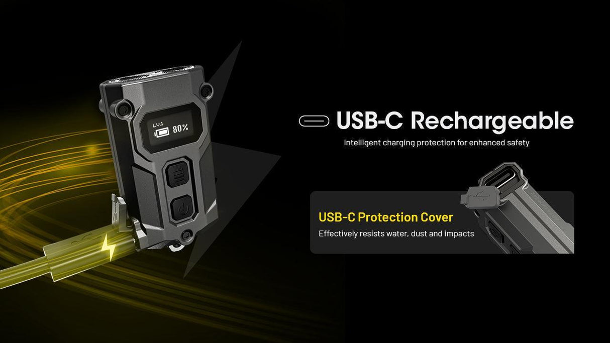 Nitecore TINI 3 Rechargeable LED Key Ring Torch