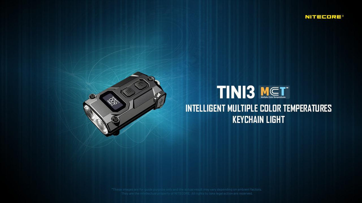 Nitecore TINI 3 Rechargeable LED Key Ring Torch
