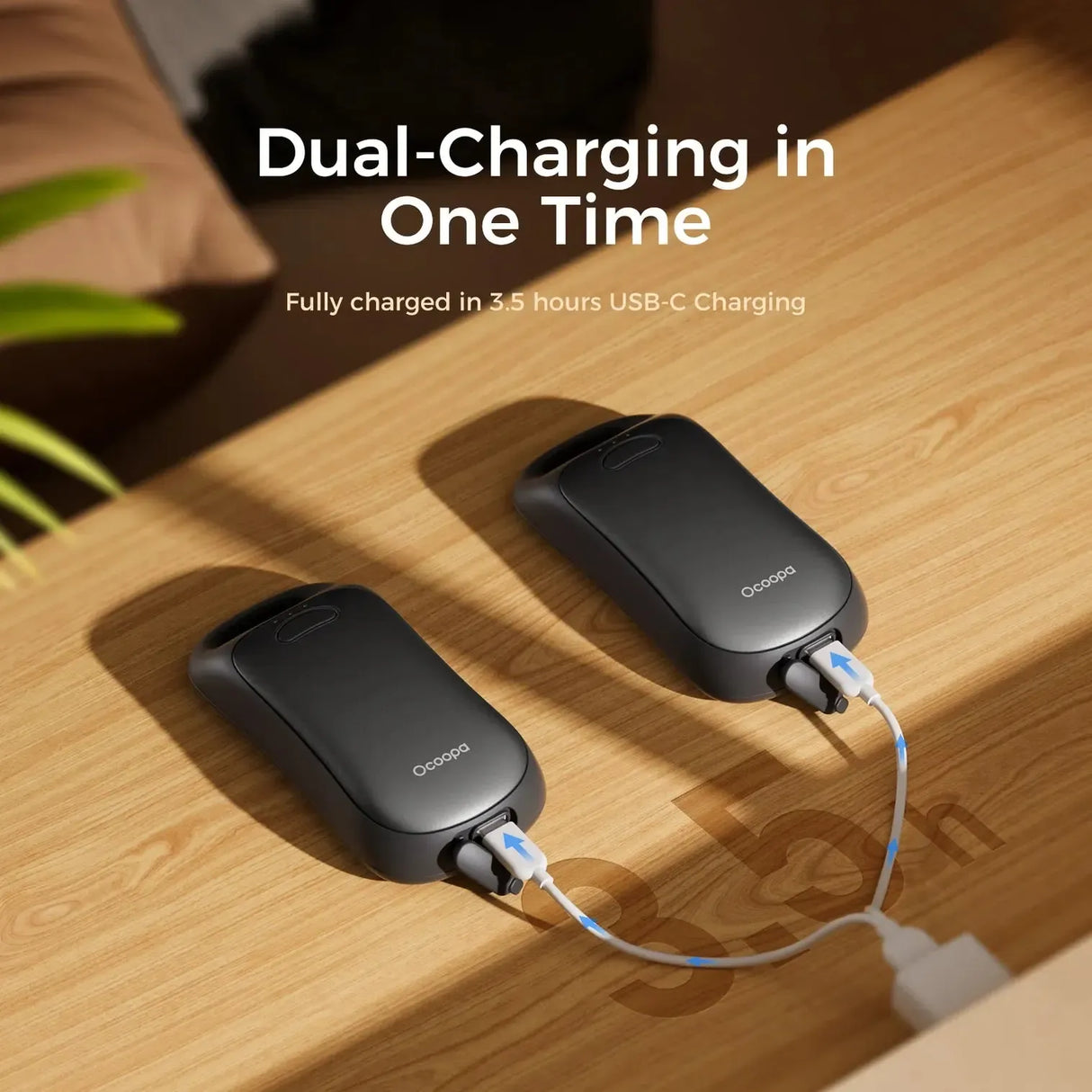 Ocoopa UT4 Urban 2-in-1 Magnetic Rechargeable Hand Warmers