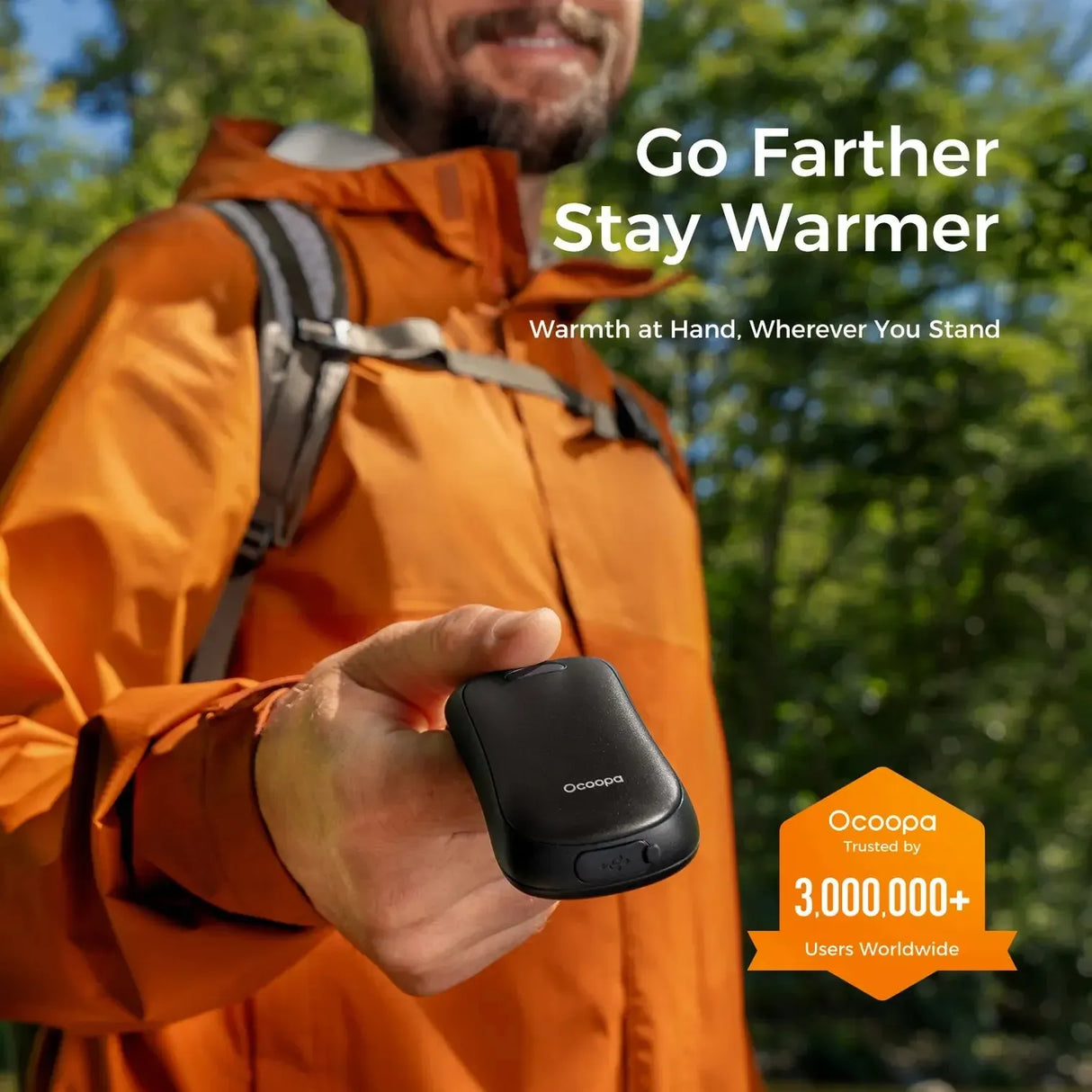 Ocoopa UT4 Urban 2-in-1 Magnetic Rechargeable Hand Warmers