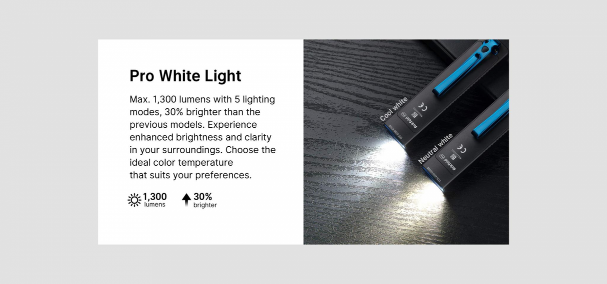 Olight Arkfeld Pro Rechargeable LED Torch, White Light, 365 nm UV & Green Laser