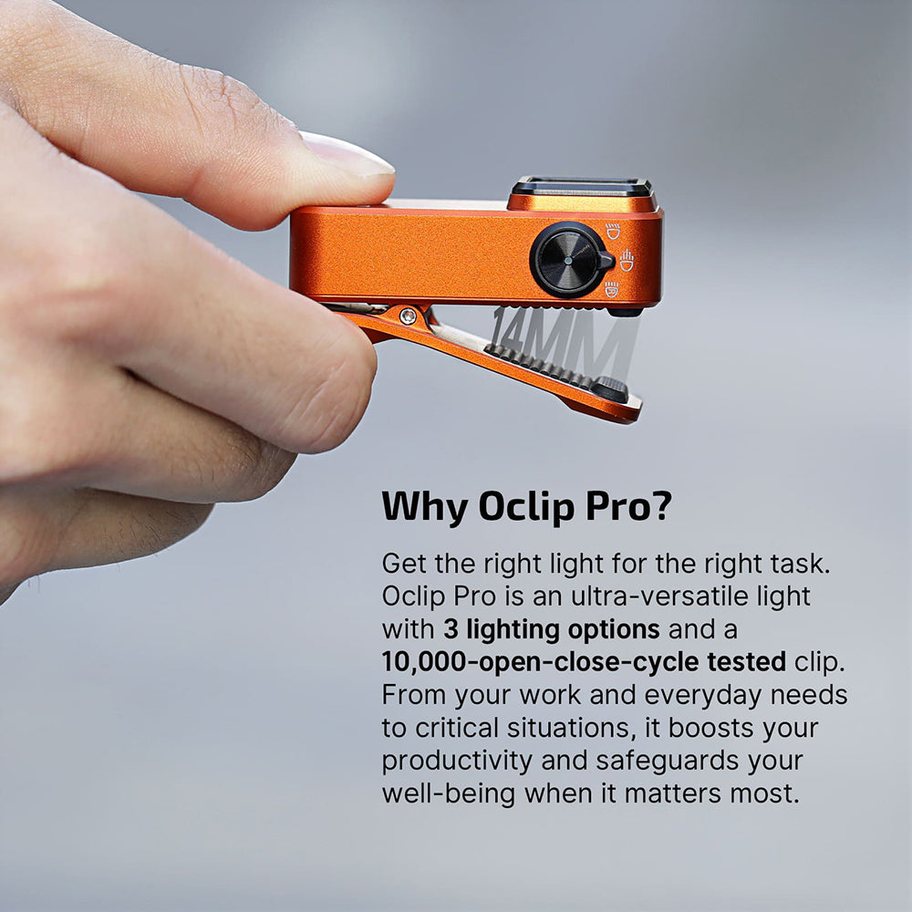 Olight Oclip Pro Rechargeable LED Clip Light