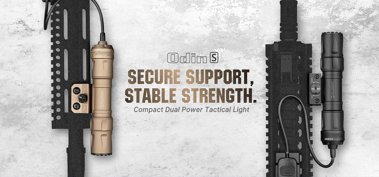 Olight Odin S Picatinny Rechargeable Weapon Mountable LED Torch