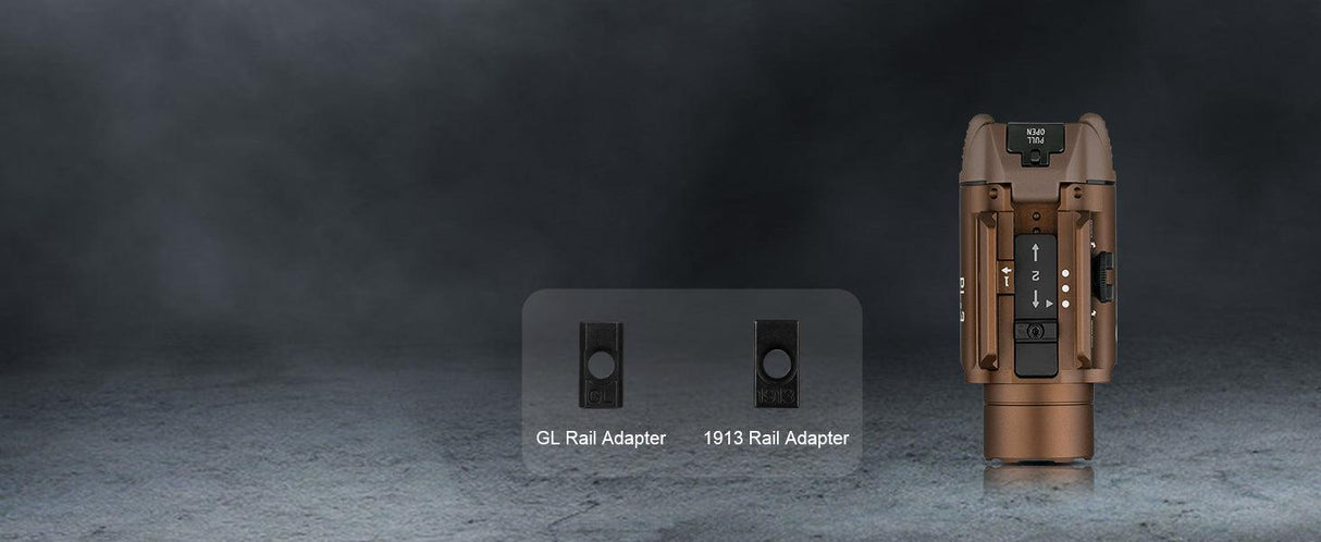 Olight PL-3S Valkyrie Rail Mountable LED Torch