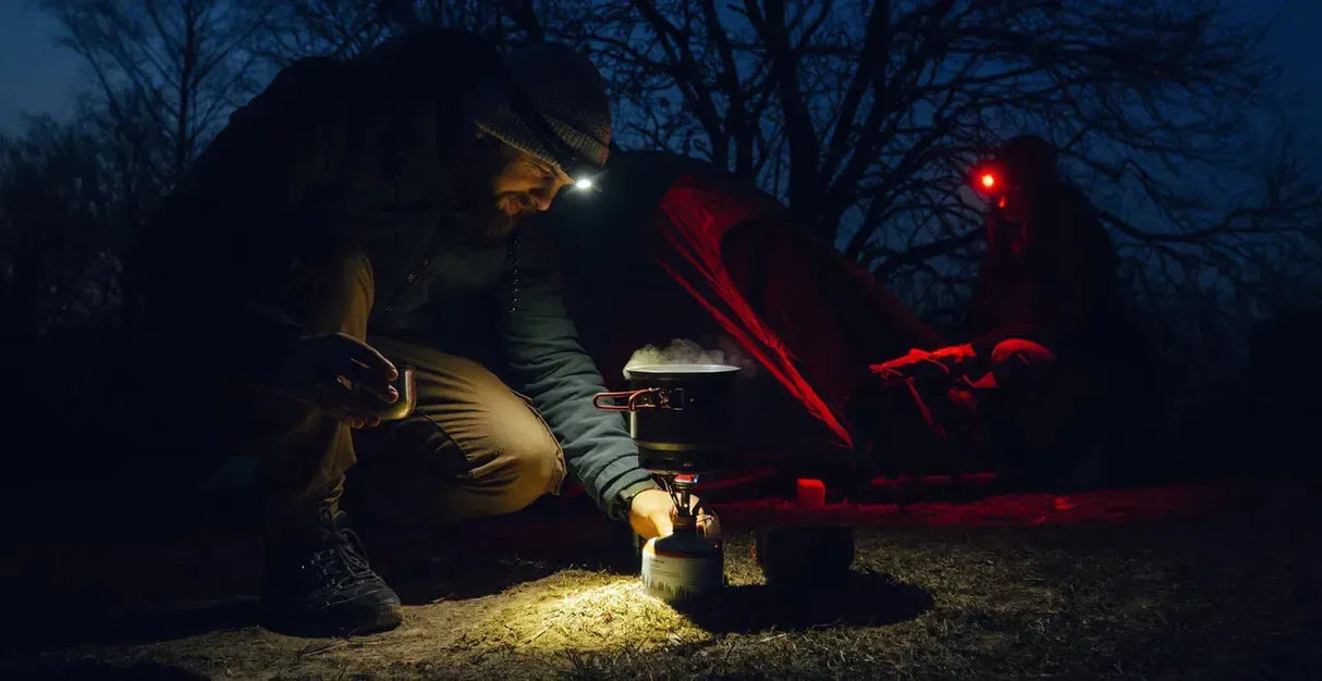 Olight Perun 3 Mini Premium Rechargeable Versatile LED Head Torch with Charging Case