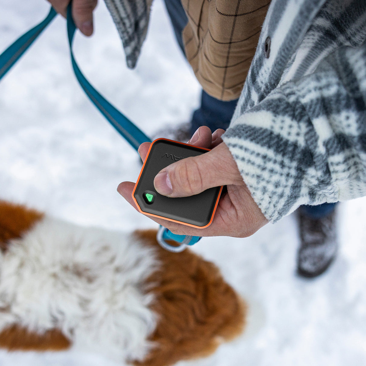 THAW 2K RC Rechargeable Hand Warmers with Integrated LED Light (Pack of 2)