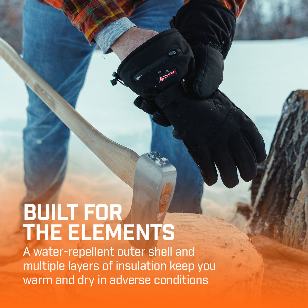 THAW Rechargeable Heated Gloves