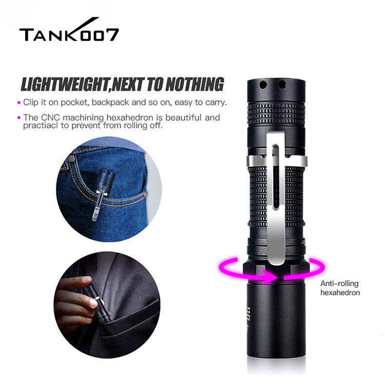 Tank007 UV320 Ultraviolet LED AA Torch (365 nm)