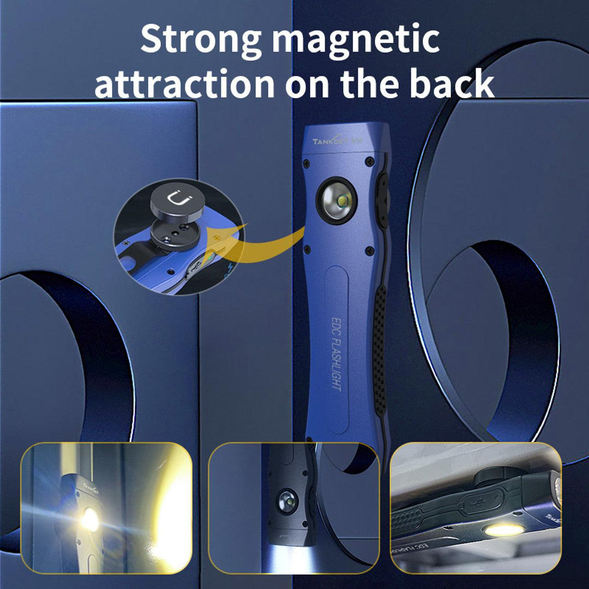 Tank007 WF02 Rechargeable EDC LED Torch